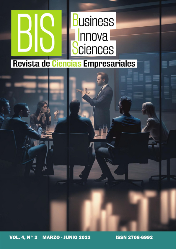 					Ver Vol. 4 Núm. 2 (2023): Business Innova Sciences: Revista de Ciencias Empresariales
				